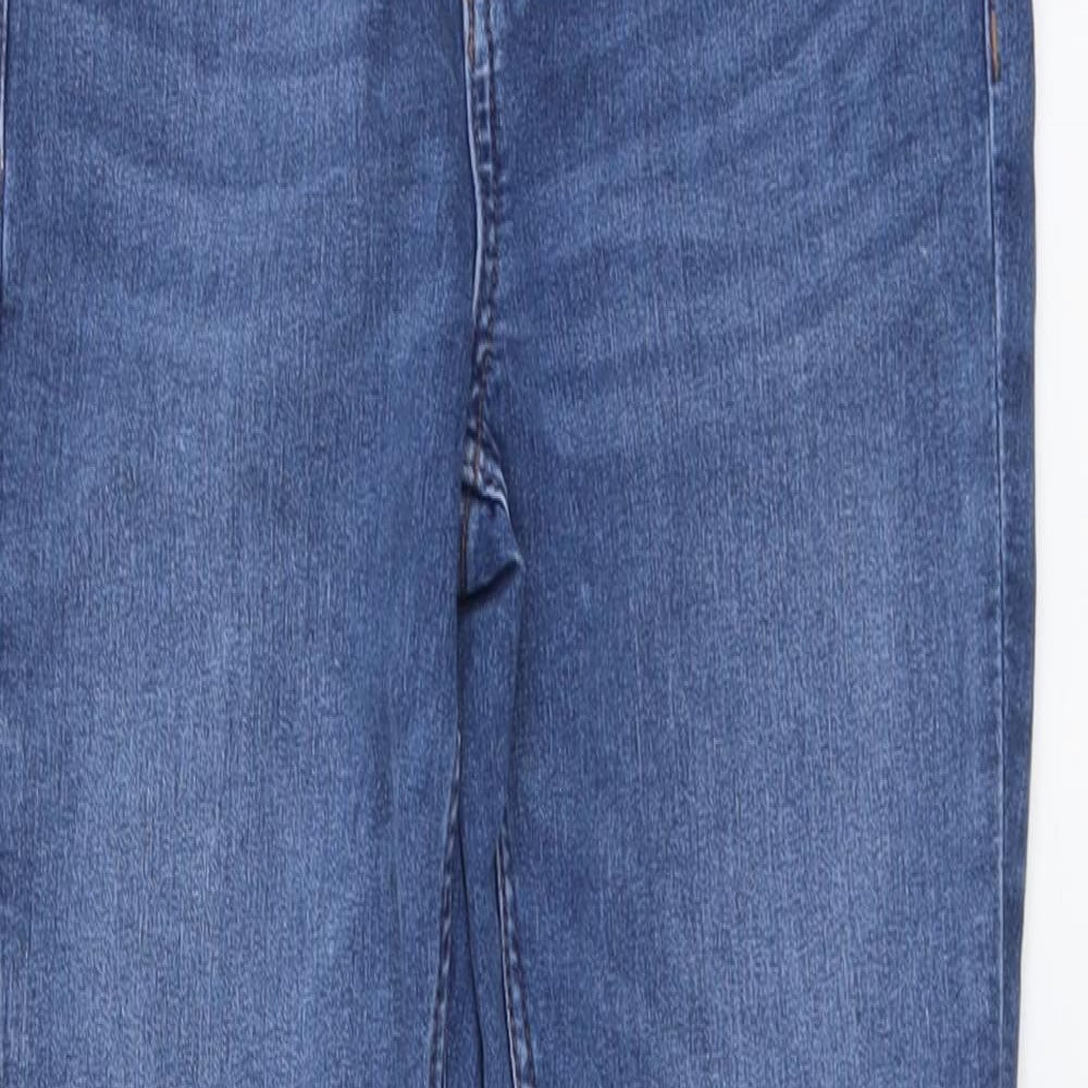 Womens UK Size 8 Marks and Spencer Regular Fit Skinny Blue Jeans
