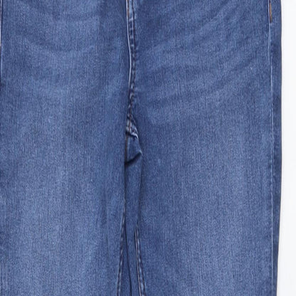 Womens UK Size 8 Marks and Spencer Regular Fit Skinny Blue Jeans