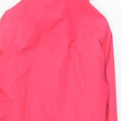 Womens UK Size 12 Cotton Traders Pink Pea Coat