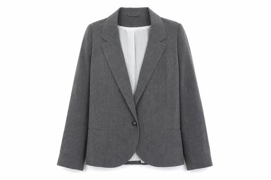 Womens UK Size 14 F&F Regular Grey Blazer