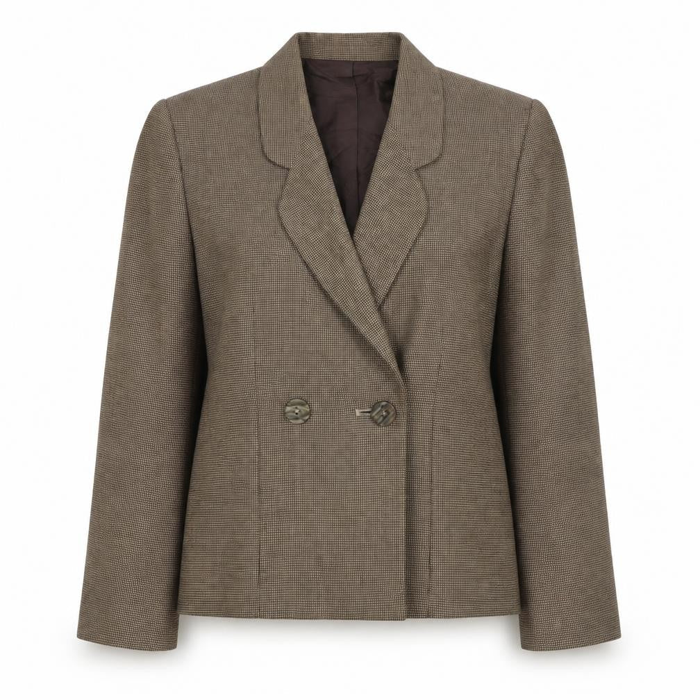 Womens UK Size 10 Marks and Spencer Regular Brown Blazer
