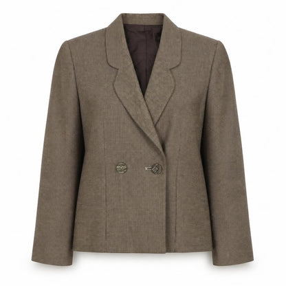 Womens UK Size 10 Marks and Spencer Regular Brown Blazer