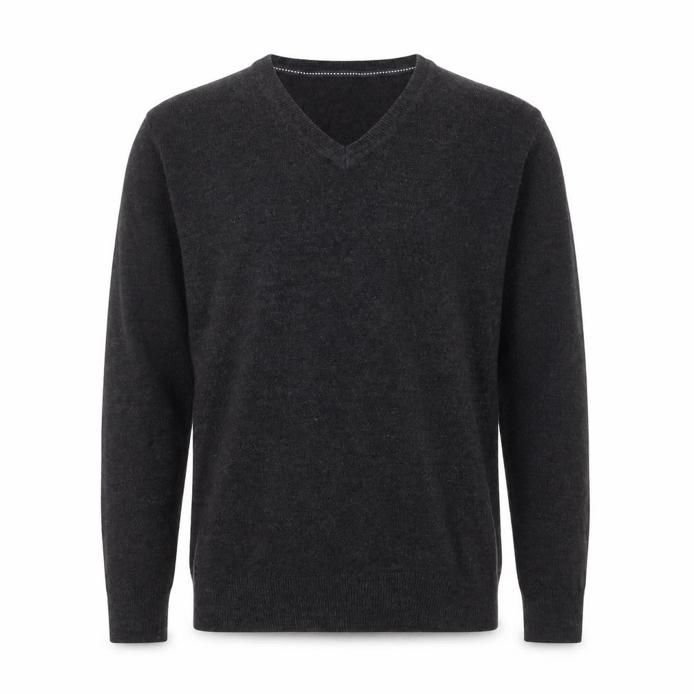 Mens UK Size M Easy Grey Pullover Jumper