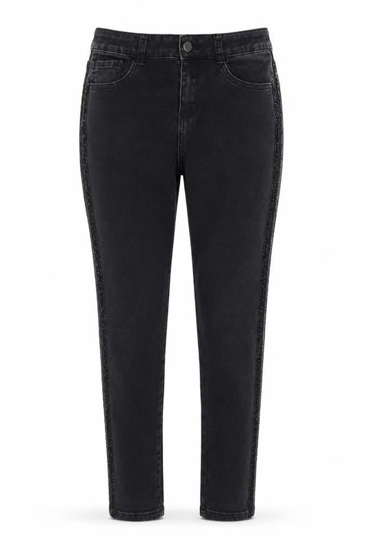Womens UK Size 10 B.YOU Regular Fit Skinny Black Jeans