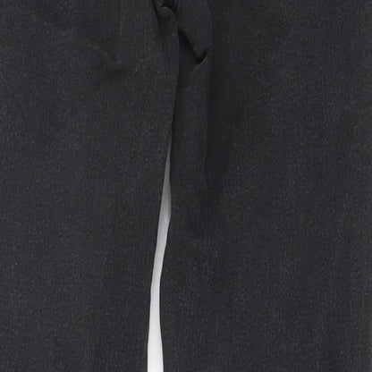 Mango Womens Black Cotton Skinny Jeans Size 8 Slim Zip