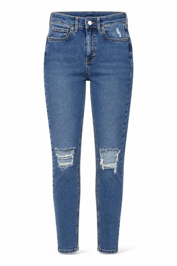 Womens UK Size 28 in Topshop Slim Fit Skinny Blue Jeans