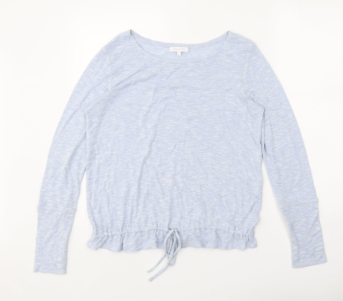 Womens UK Size 10 Deane & White Blue Pullover Jumper