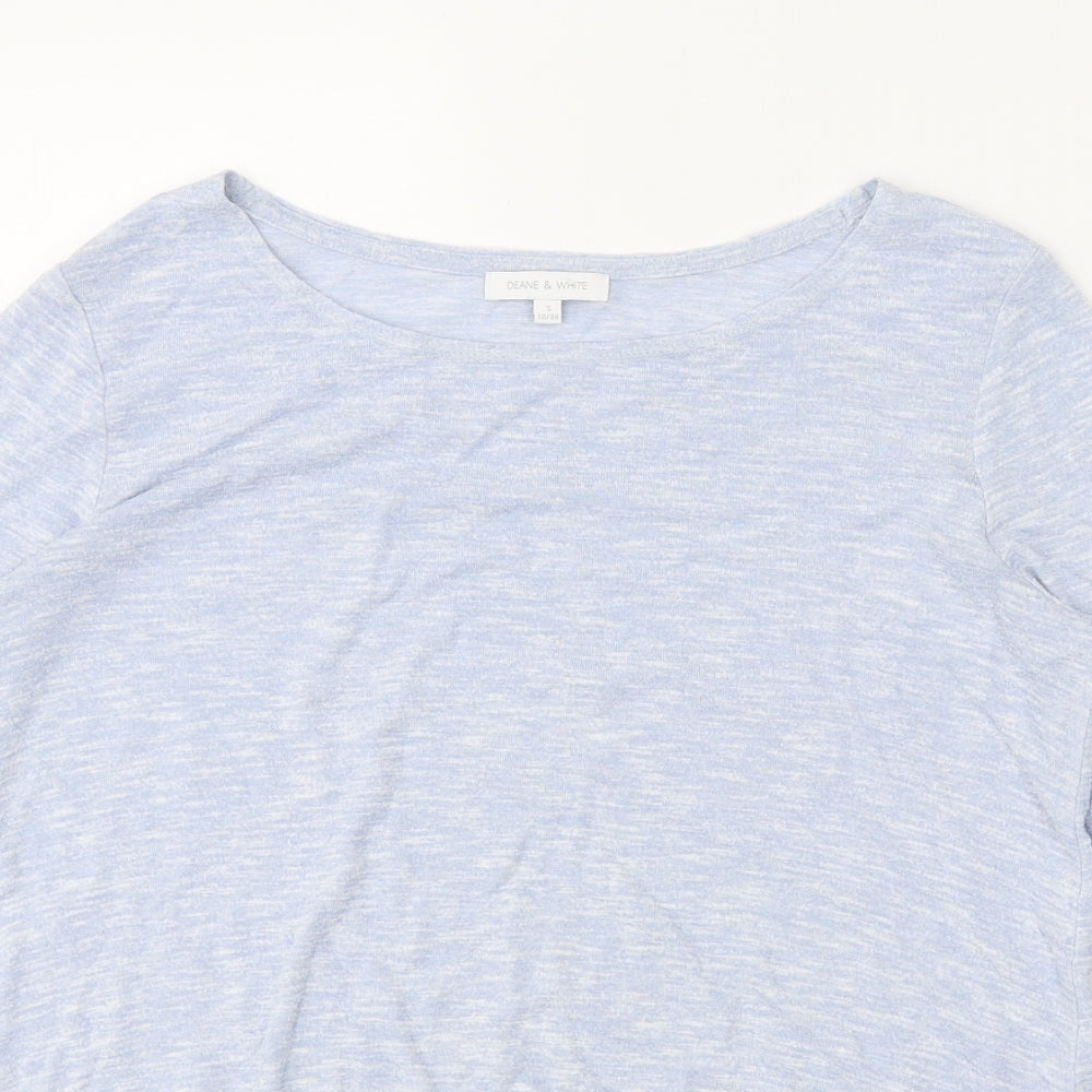 Womens UK Size 10 Deane & White Blue Pullover Jumper