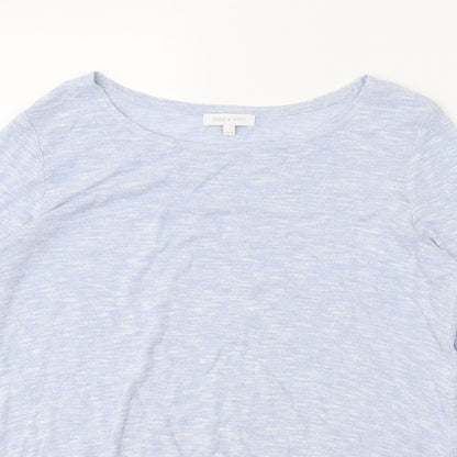 Womens UK Size 10 Deane & White Blue Pullover Jumper