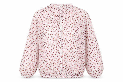 Womens UK Size 6 H&M Pink Basic Button-Up