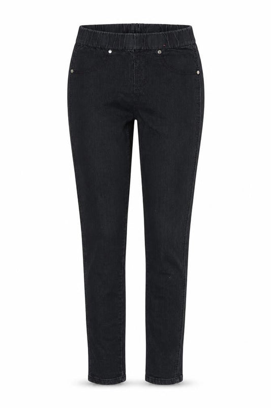 Womens UK Size 10 Denim & Co. Regular Fit Jegging Black Jeans