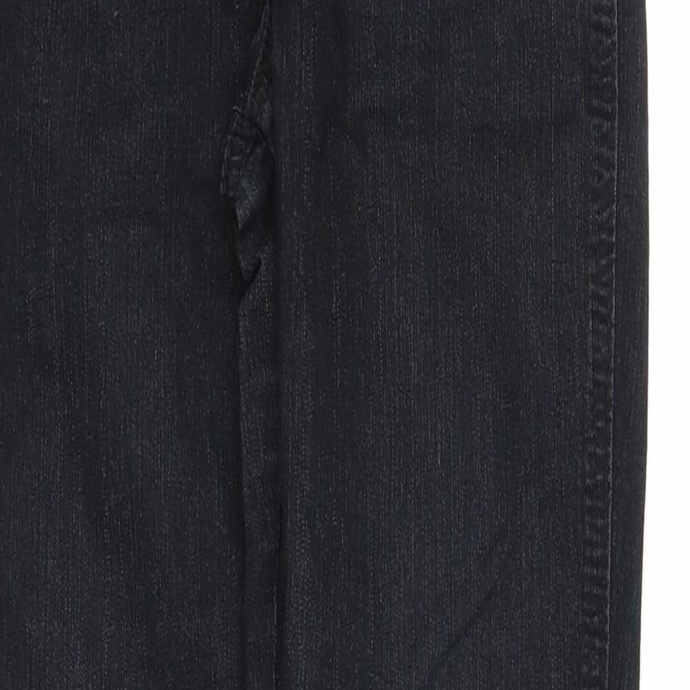 Denim & Co. Womens Black Cotton Jegging Jeans Size 10 Regular