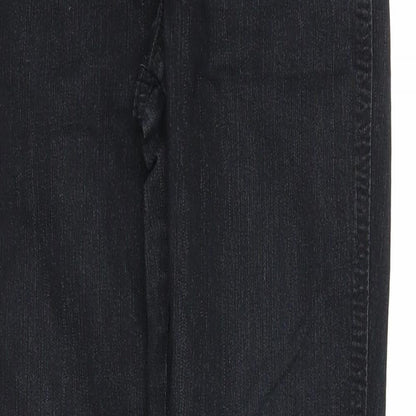 Denim & Co. Womens Black Cotton Jegging Jeans Size 10 Regular