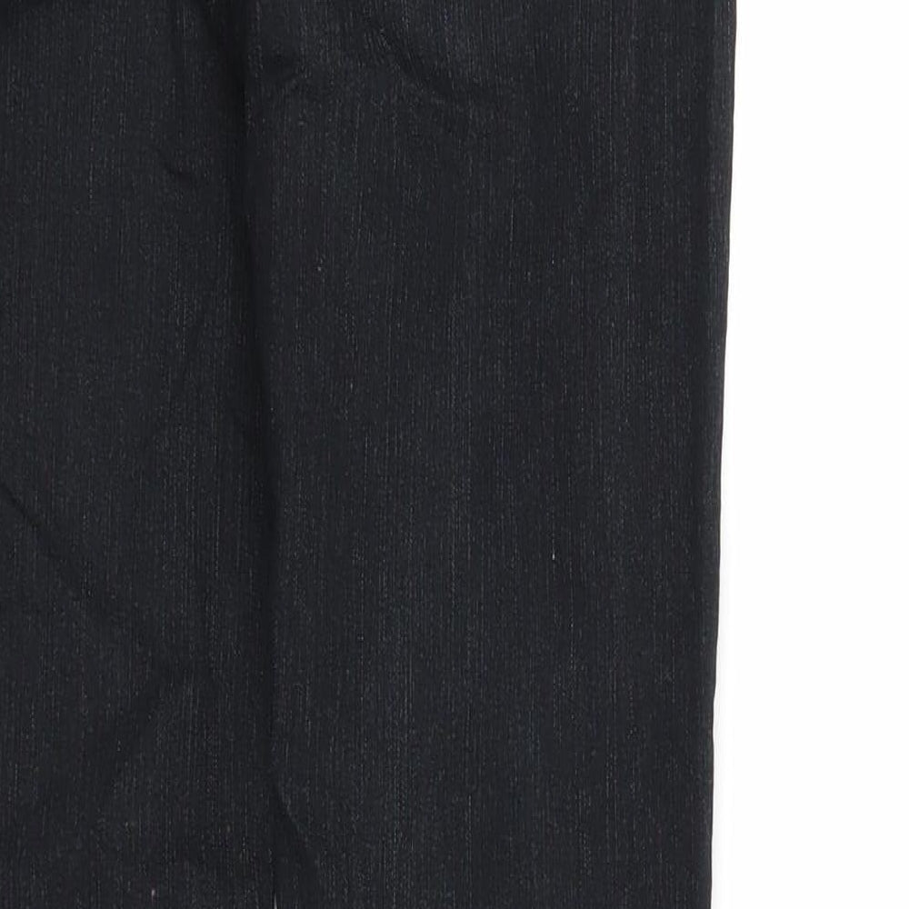 Denim & Co. Womens Black Cotton Jegging Jeans Size 10 Regular