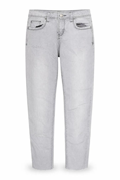 Womens UK Size 6 Denim & Co. Regular Fit Straight Grey Jeans