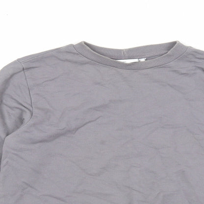 Womens UK Size 8 ASOS Grey Pullover Sweatshirt
