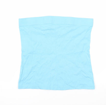 Womens UK Size 16 Papaya Blue Cropped Tank