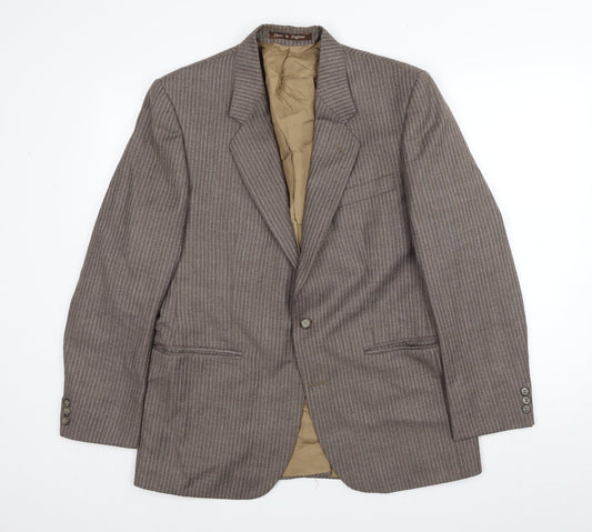 Mens UK Size 36 Burton Regular Brown Suit Jacket