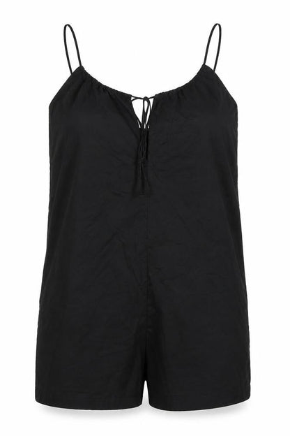 Womens UK Size M Zara One-Piece Black Playsuit