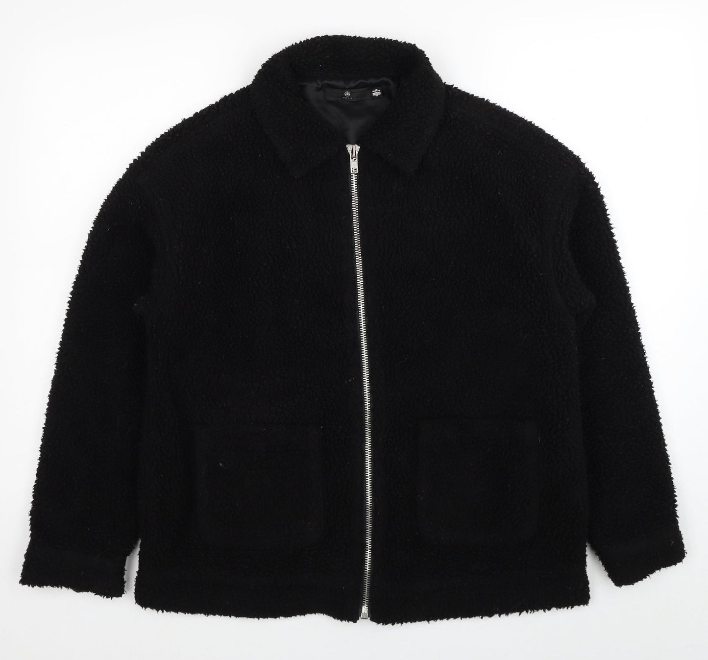 Missguided Womens Black Jacket Size 8 Zip