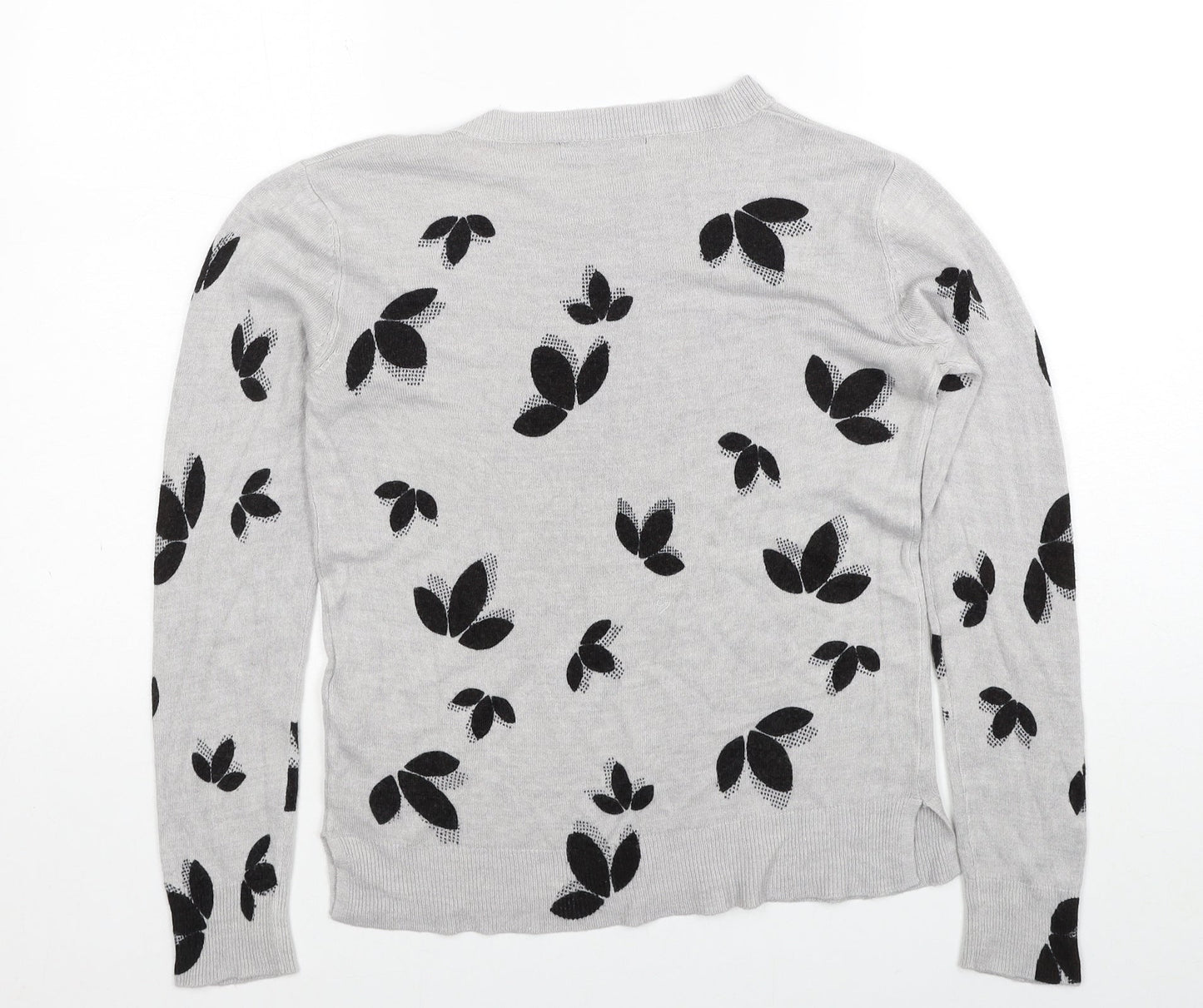 Womens UK Size 10 Marks and Spencer Grey Pullover Jumper