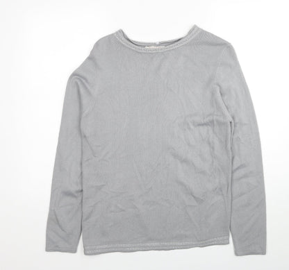 Womens UK Size L Anna Rose Grey Pullover Jumper