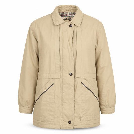 Womens UK Size 12 Berkertex Beige Overcoat