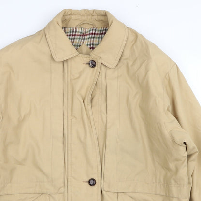 Womens UK Size 12 Berkertex Beige Overcoat