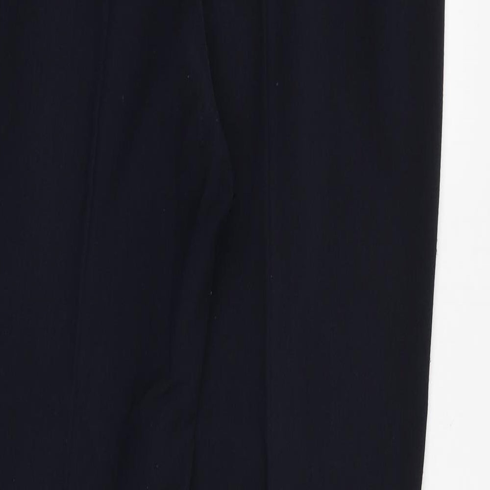 Womens UK Size 32 in Marks and Spencer Regular Fit  Blue Trousers