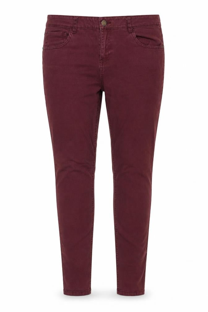 Womens UK Size 12 Denim & Co. Regular Fit Skinny Red Jeans