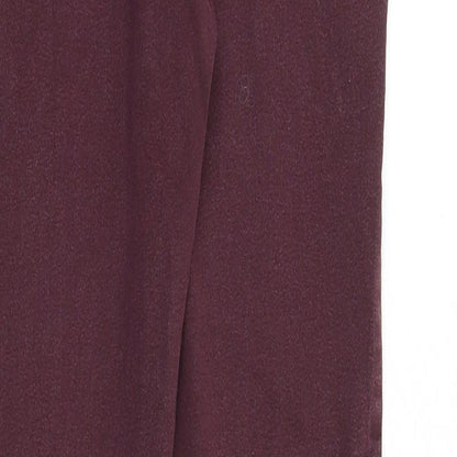 NEXT Womens Purple Cotton Skinny Jeans Size 6 Slim Zip