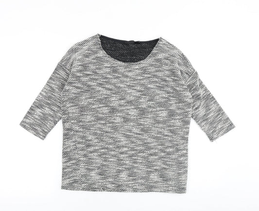 Womens UK Size 14 ESMARA Black Pullover Jumper