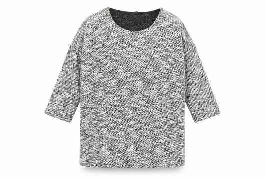 Womens UK Size 14 ESMARA Black Pullover Jumper