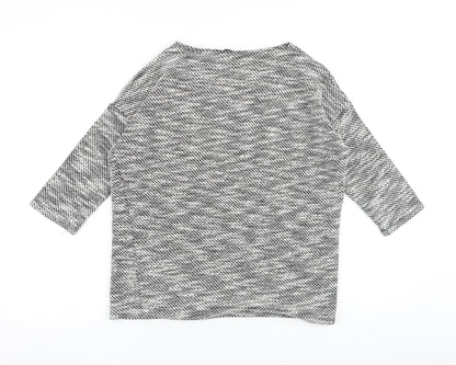 Womens UK Size 14 ESMARA Black Pullover Jumper