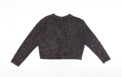 Womens UK Size M H&M Multicoloured Pullover Jumper