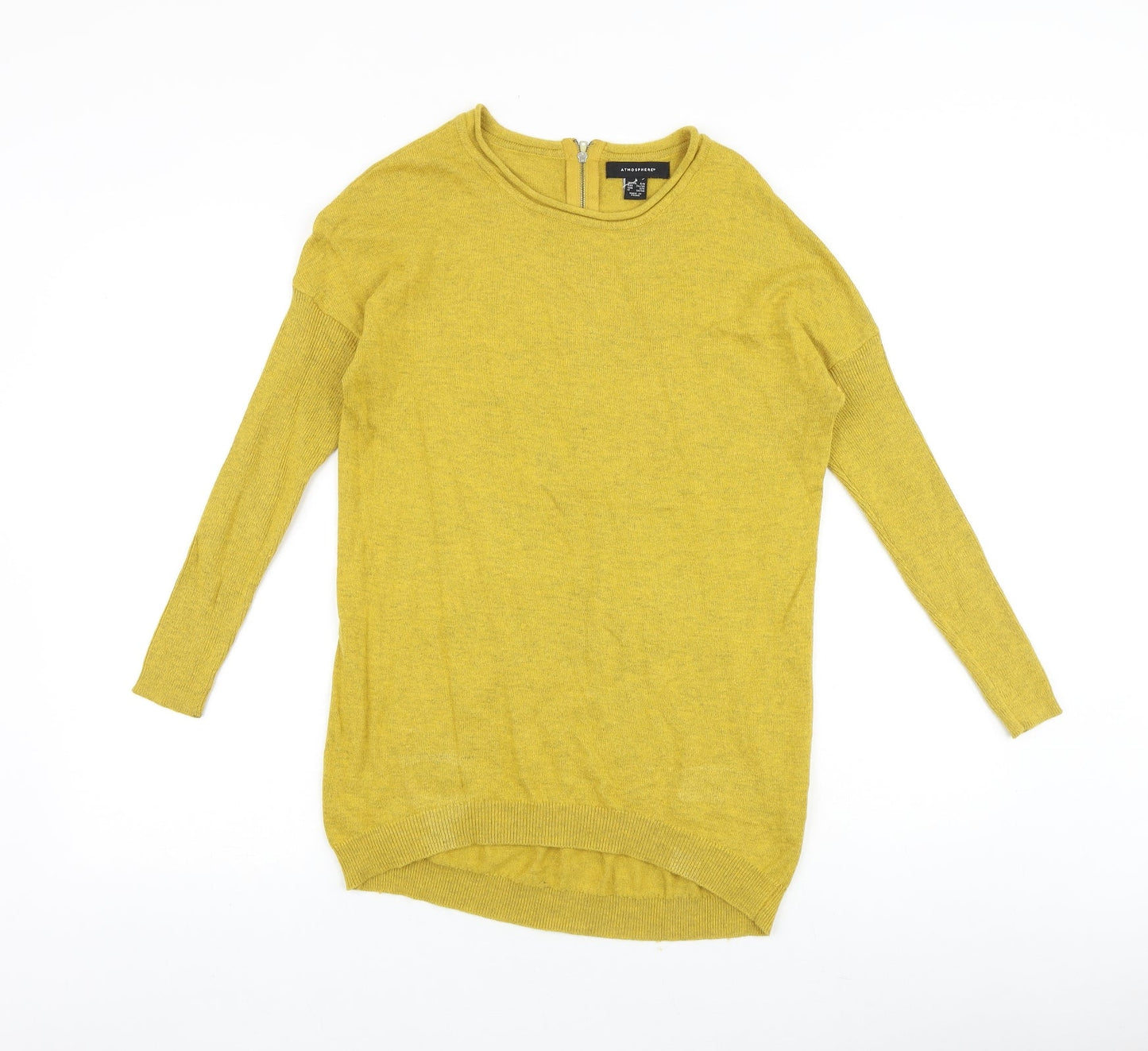 Womens UK Size S Primark Yellow Pullover Jumper