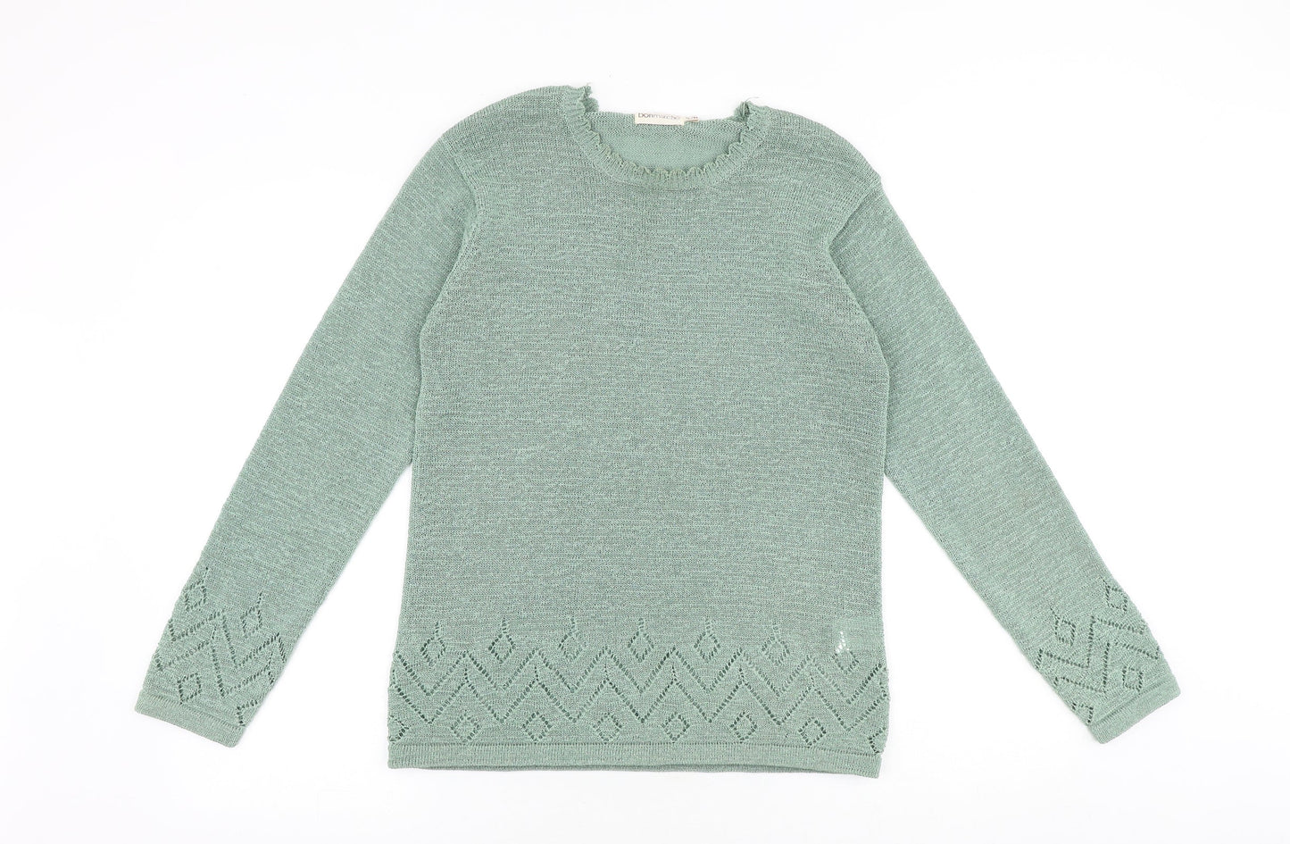 Womens UK Size S Bonmarché Green Pullover Jumper
