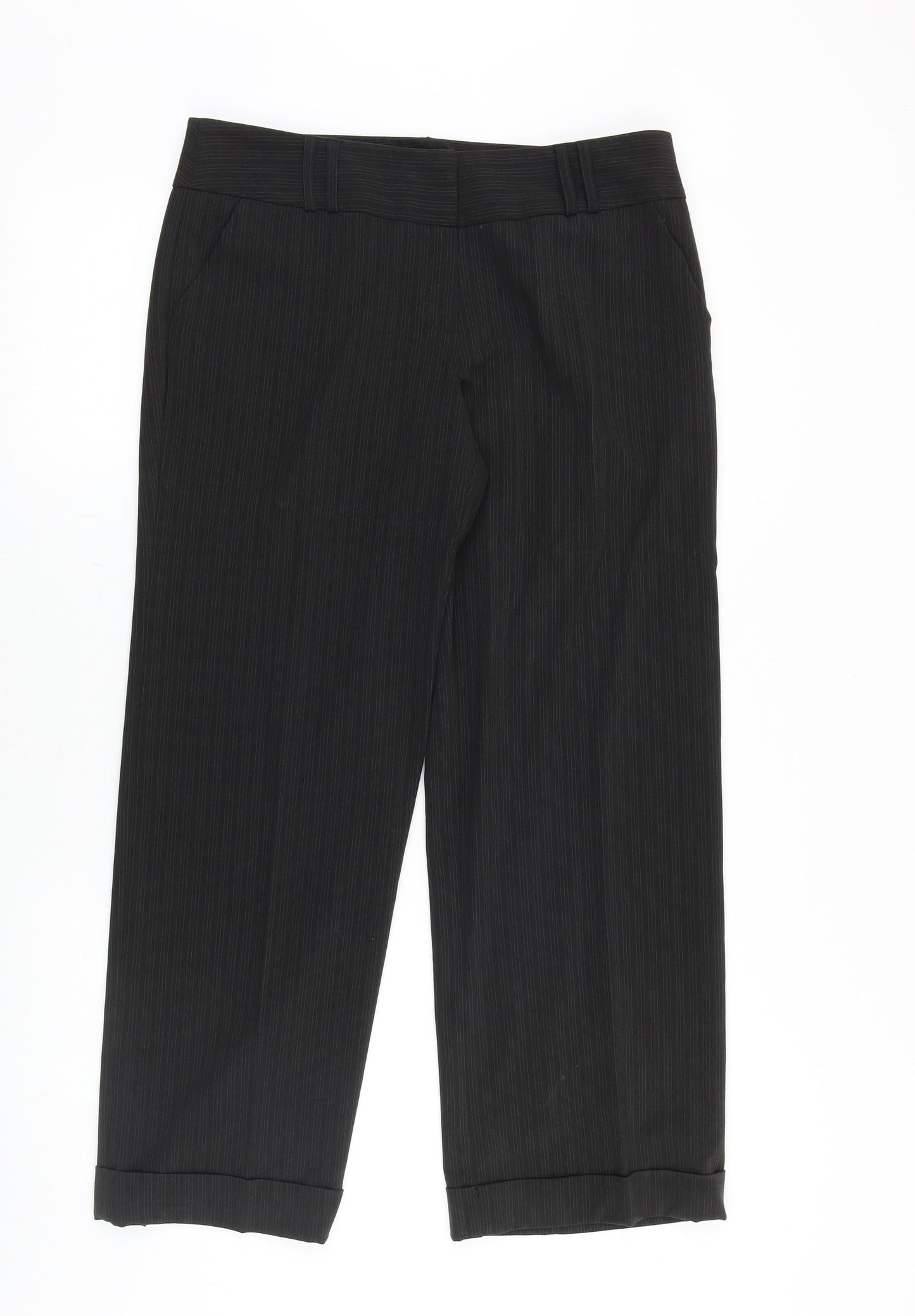 Womens UK Size 12 Dorothy Perkins Regular Fit  Brown Trousers