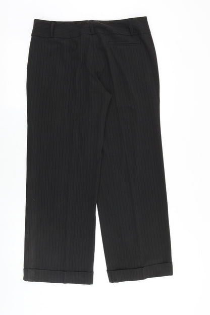 Womens UK Size 12 Dorothy Perkins Regular Fit  Brown Trousers
