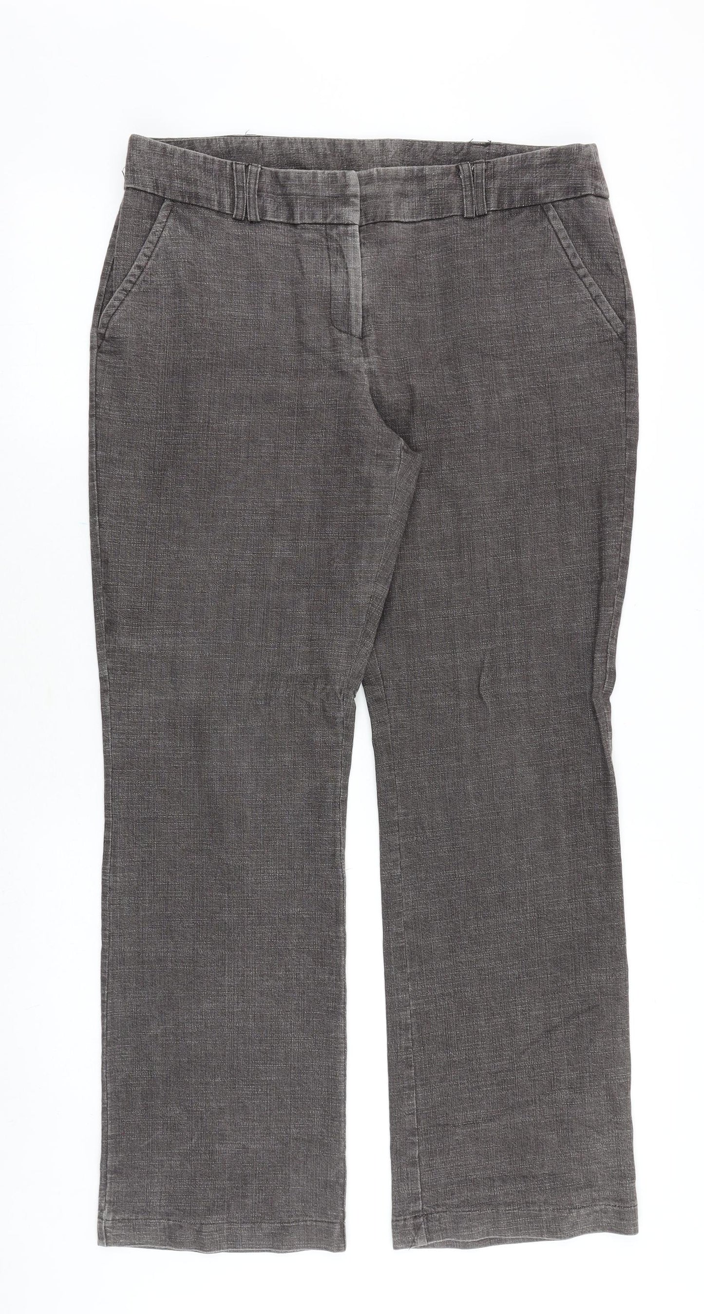 Womens UK Size 34 in Principles Regular Fit  Grey Trousers