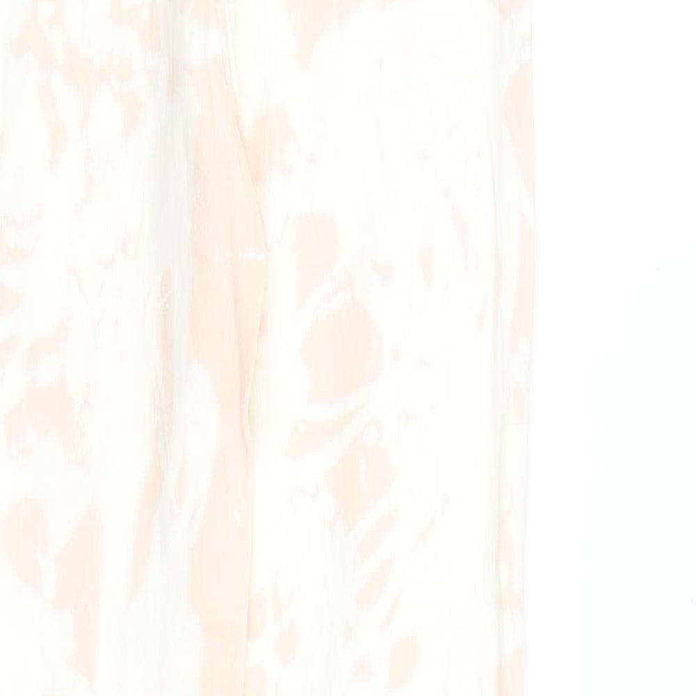 Womens UK Size 6 H&M Regular Fit Skinny Pink Jeans