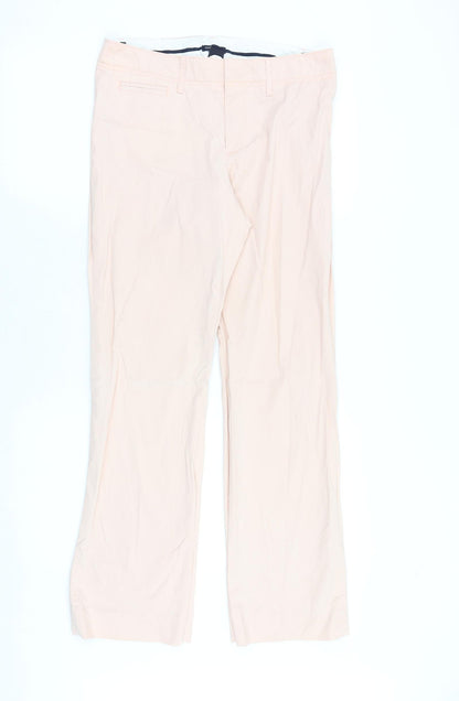 Womens UK Size 6 Gap Regular Fit  Pink Trousers