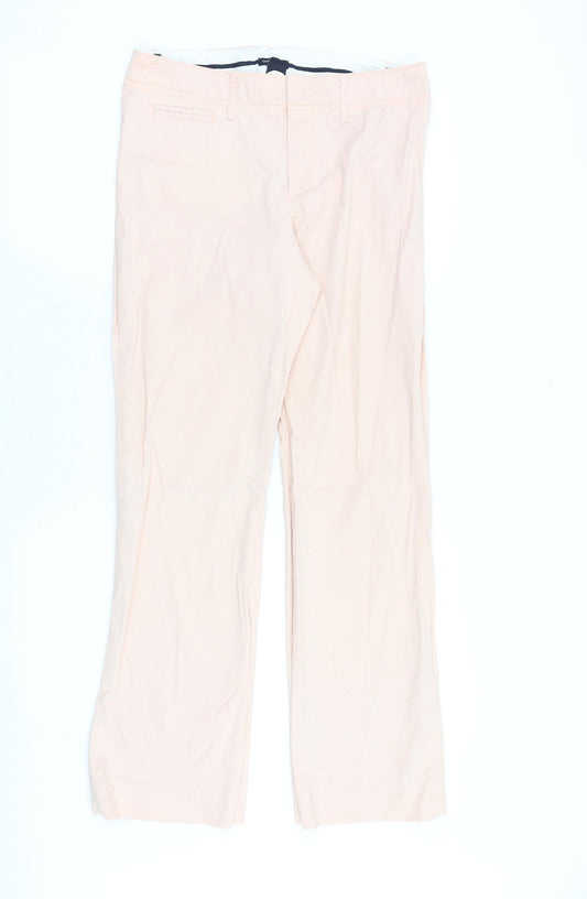 Womens UK Size 6 Gap Regular Fit  Pink Trousers