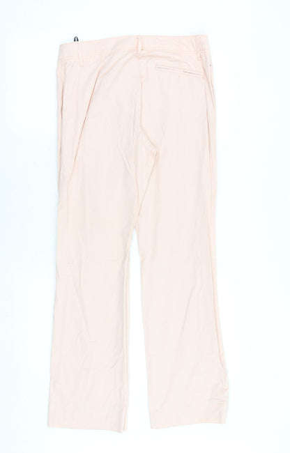 Womens UK Size 6 Gap Regular Fit  Pink Trousers
