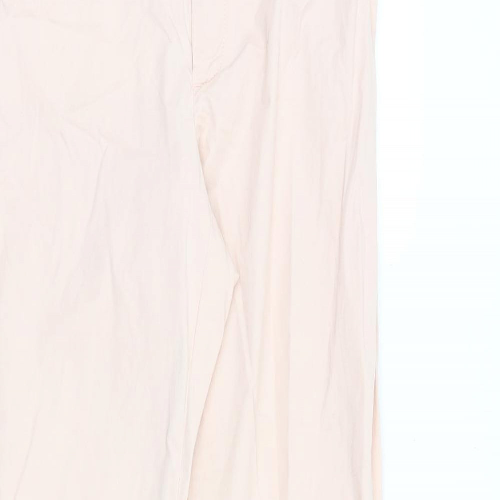 Womens UK Size 6 Gap Regular Fit  Pink Trousers