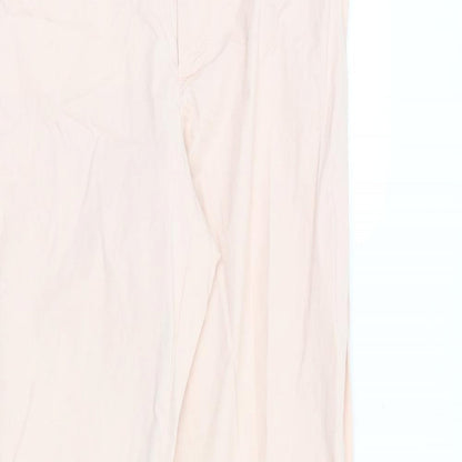 Womens UK Size 6 Gap Regular Fit  Pink Trousers