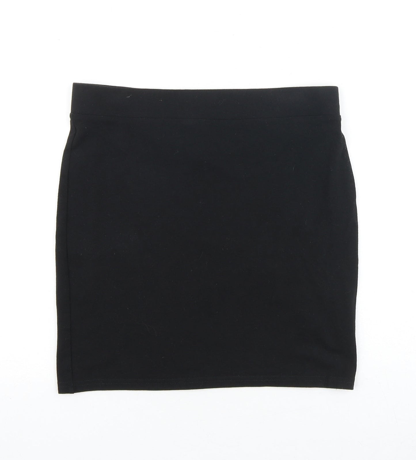 H&M Womens Black Cotton Bandage Skirt Size S