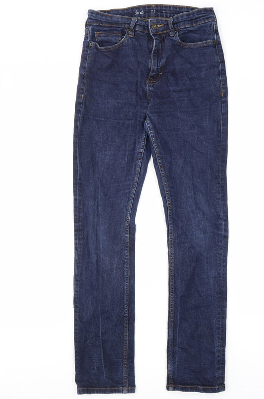 Womens UK Size 32 in find. Regular Fit Skinny Blue Jeans
