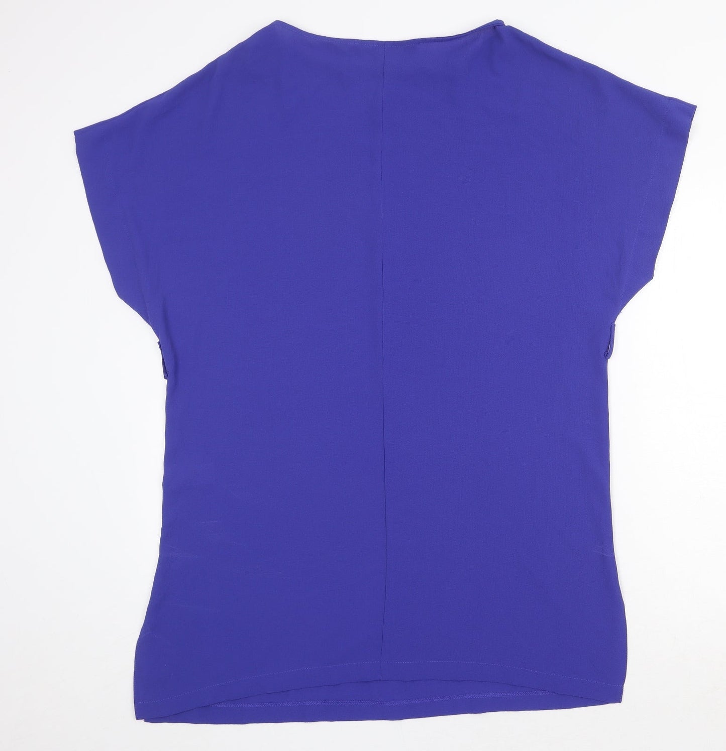 Dorothy Perkins Womens Blue Polyester T-Shirt Dress Size 8 Round Neck Pullover