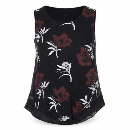 Womens UK Size M Alfani Black Basic Tank